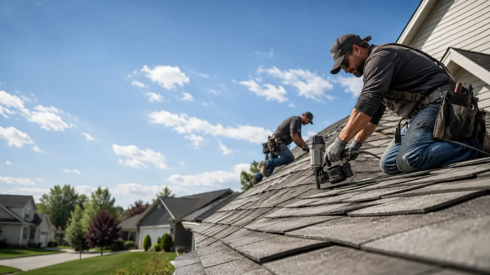 Storm Damage Roof Repair in Illiopolis, IL near me